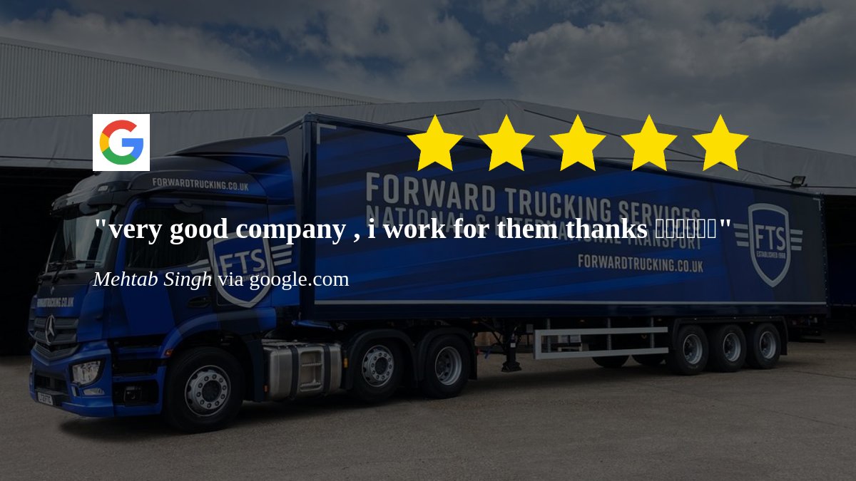 Another great review from one of our customers ...