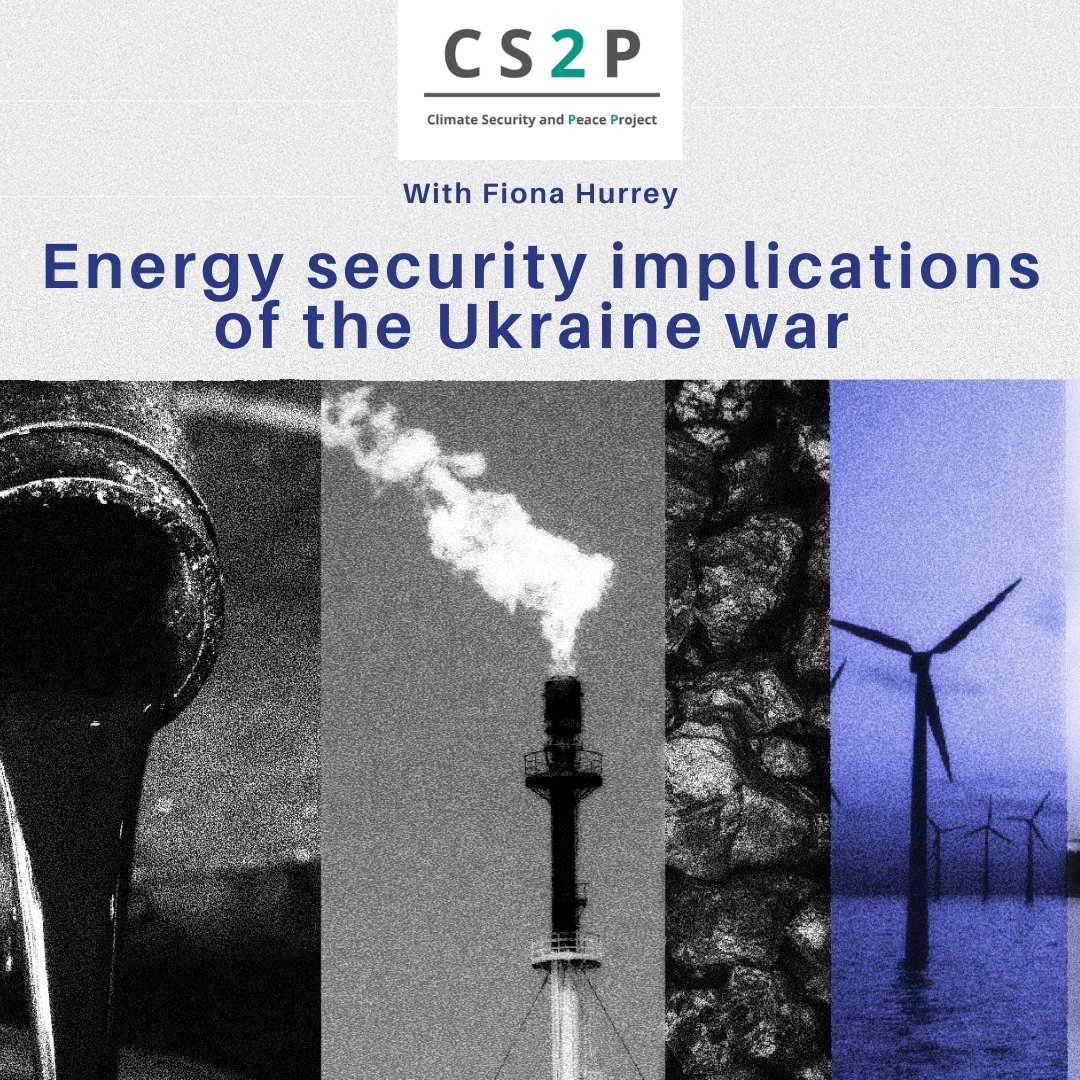 🎧LISTEN NOW to our new podcast exploring #EnergySecurity implications of the #Ukrainewar for #Europe and the weaponisation of #energy during conflict. Thanks to @angelique_palle for sharing your expertise.💡 ▶️ spoti.fi/40o1lmx @IRSEM1 @CliMates_fr @fionahurrey #Ukraine