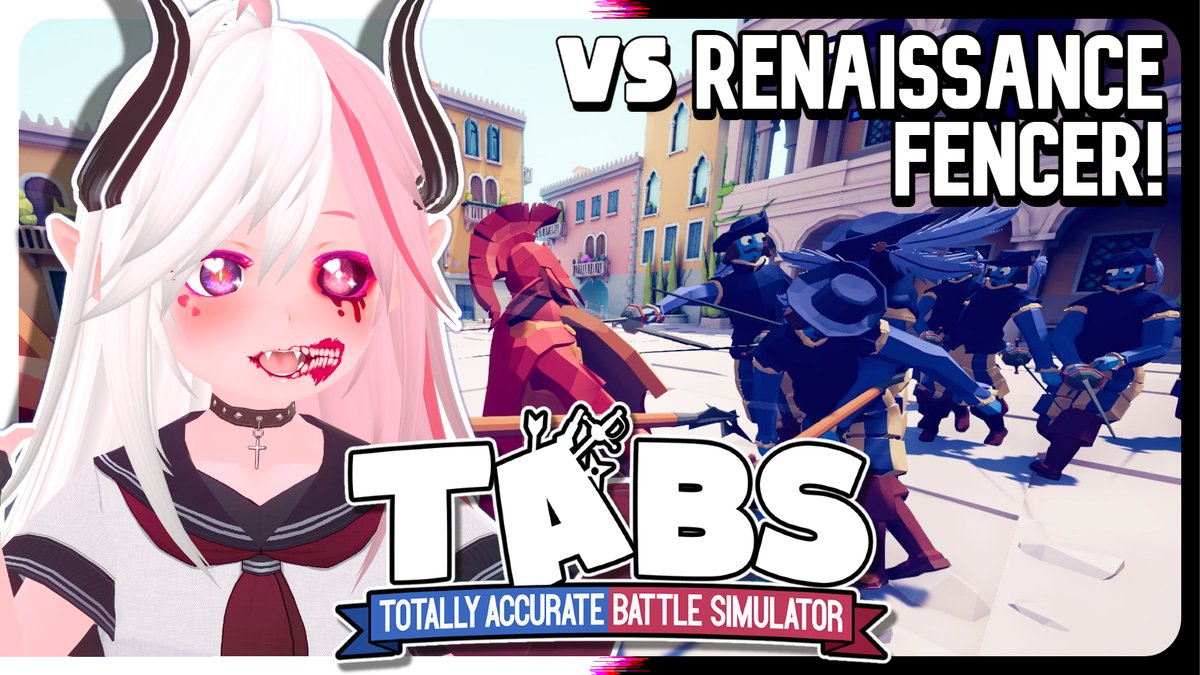 EyeOfDeus's tweet photo. Dei entirely forgot to do tweets for the last 4 videos again! (I rarely open Twitter)

Watch them here: 
https://t.co/zUsuYUiMRY - Fencer
https://t.co/6DYoENSHQZ - Battle
https://t.co/UDTRc7BPqr - Mormo
https://t.co/vJaPd4I5JW - Muskets

#VTuber #ENVTuber #TABS #TheSwordsOfDitto https://t.co/IQPYW0ry1Z