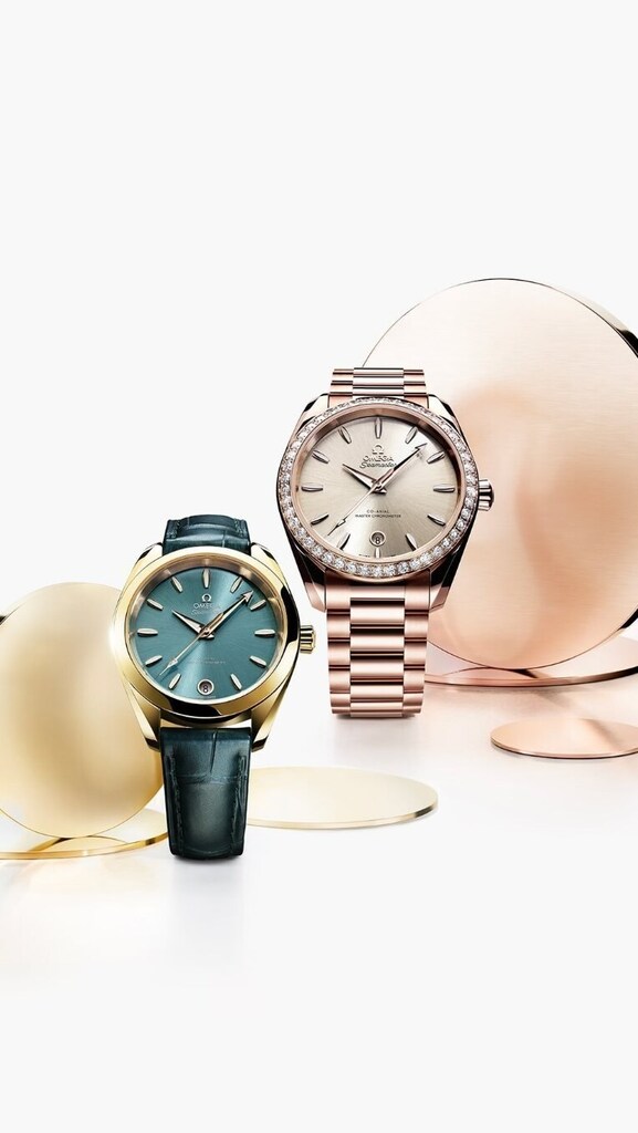 pololuxury_'s tweet photo. #AquaTerraShades: EVERY SHADE OF YOU. Two new models are unveiled. Each framed in gold and enriched with colour.
Discover the latest timepices from Omega at Polo Luxury.
#PoloLuxury #WatchesofPolo #Omega
🎥 : @omega https://t.co/ekMNtAb0ji https://t.co/a6HGWZewC9