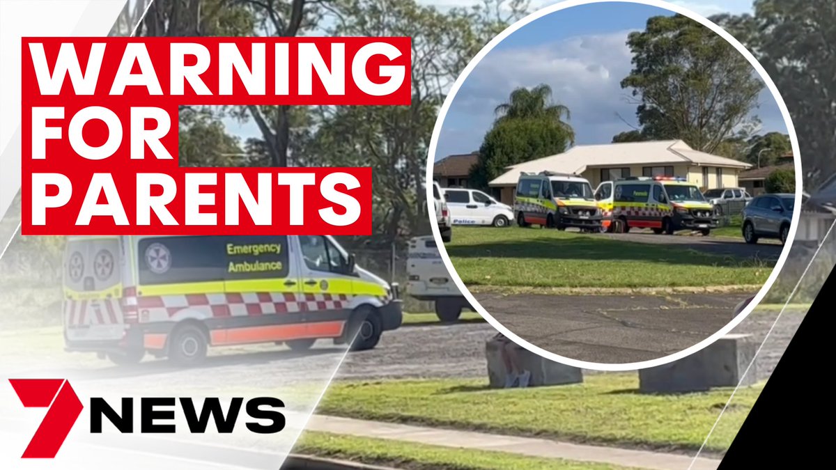 7NewsSydney's tweet photo. Two Airds children rushed to hospital yesterday suffering suspected overdoses are now in a stable condition. Police are treating the case as an accident as health experts warn parents of how easily emergencies can happen. https://t.co/58DR1MSh8A #Airds #7NEWS https://t.co/wjL011B53S