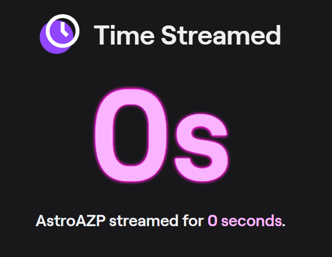 astroazp_'s tweet photo. Thanks for letting me know @Twitch 👍 https://t.co/9AZFBqyN0y
