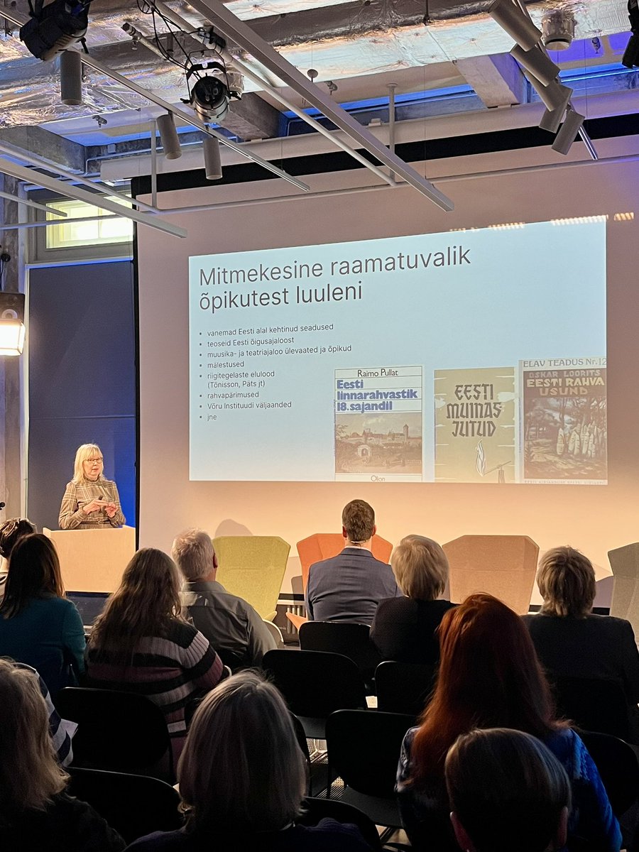 eodopen's tweet photo. 🗣️ A few days before World Book and Copyright Day 🇪🇪 The National Library of Estonia hosting the event for an expert audience and presenting 💚the #eodopen project https://t.co/Sa14BbeKHo