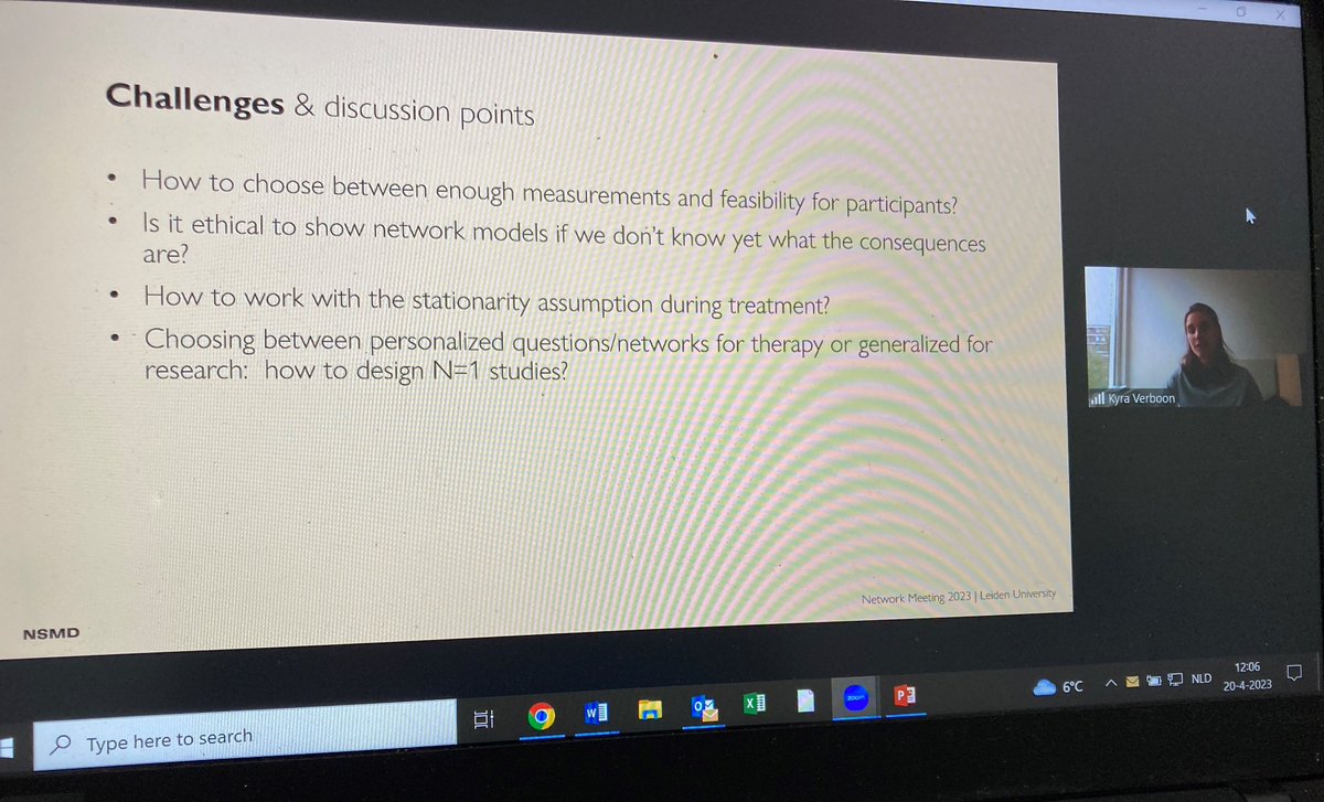 Followed by our relatively 'new' PhD student Kyra Verboon with her study on 'Parental behavior and support during trauma-focused treatment for adolescents' 👍