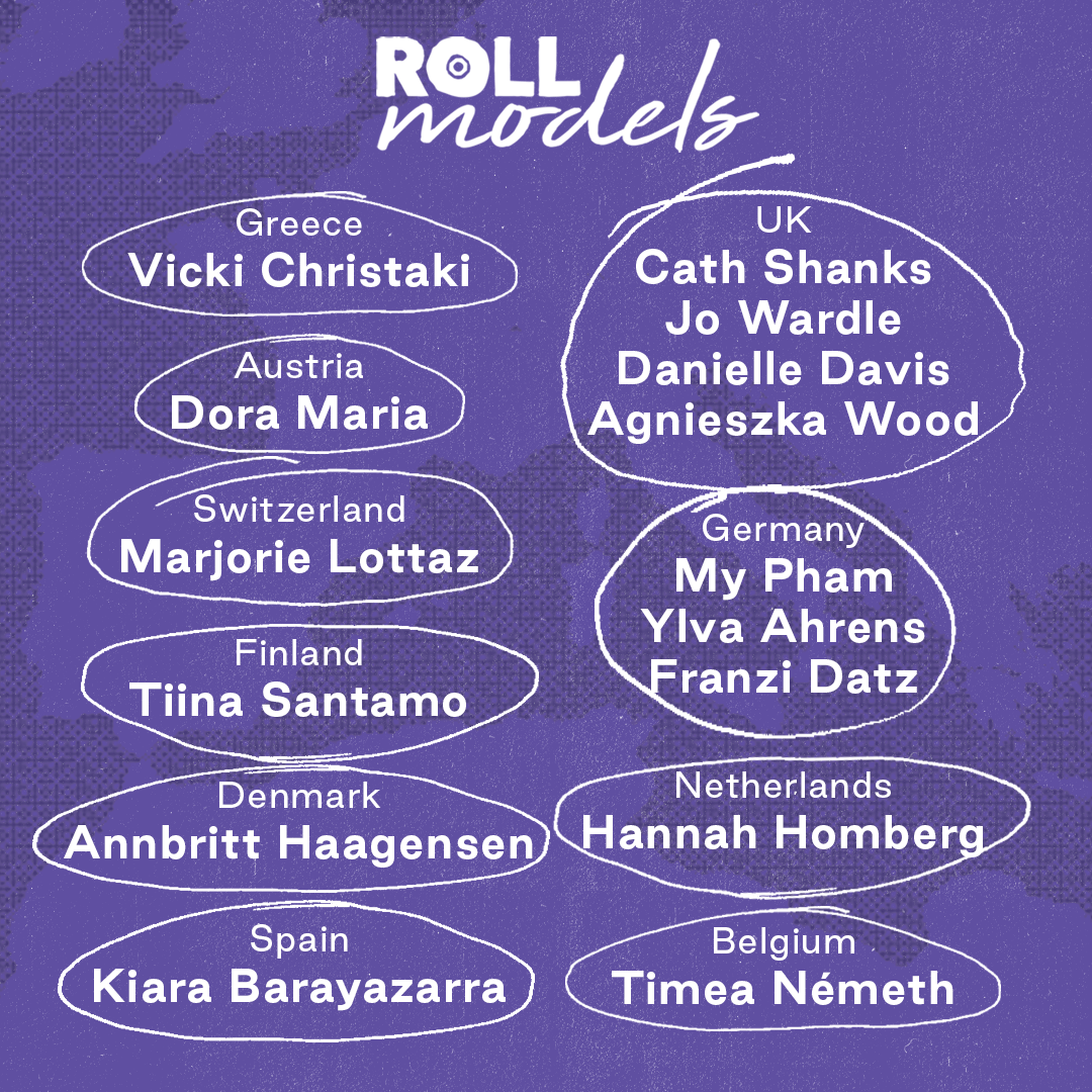We are excited to announce that The Goodpush Alliance has selected 15 ROLL Models who will design and deliver skateboarding projects to encourage gender-diverse youth to get rolling across Europe.

Follow the link in our bio to see the complete list of selected 2023 ROLL Models!