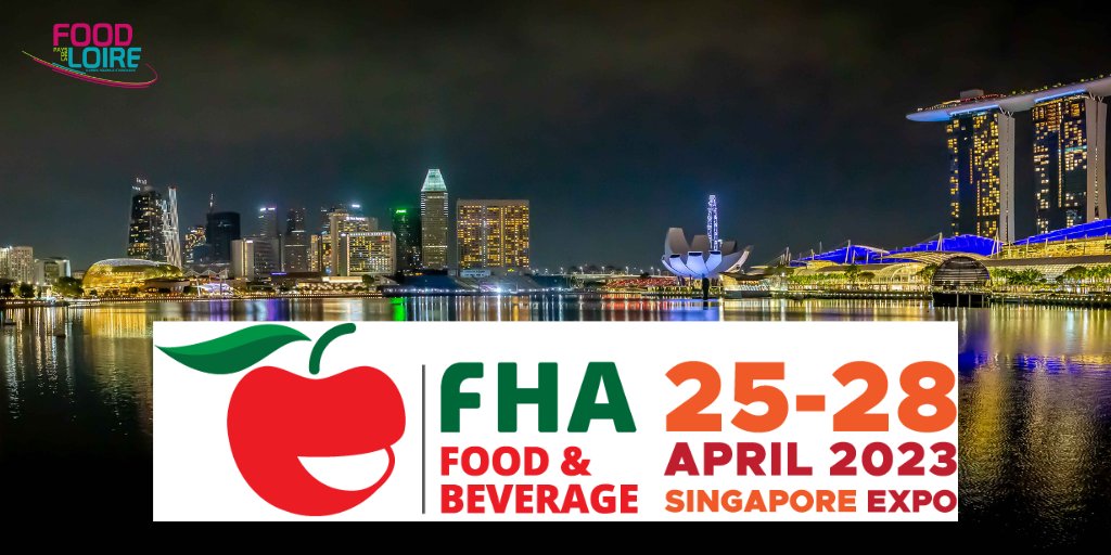 ✈ Du 25 au 28 avril 2023, la Région Pays de la Loire hisse le pavillon à #fha Singapour avec <a href="/businessfrance/">Business France</a> et <a href="/FoodLoire/">FoodLoire</a>. 3 entreprises ligériennes feront rayonner notre région auprès acheteurs internationaux 🇫🇷
#food #beverages #paysdelaloire #madeinfrance