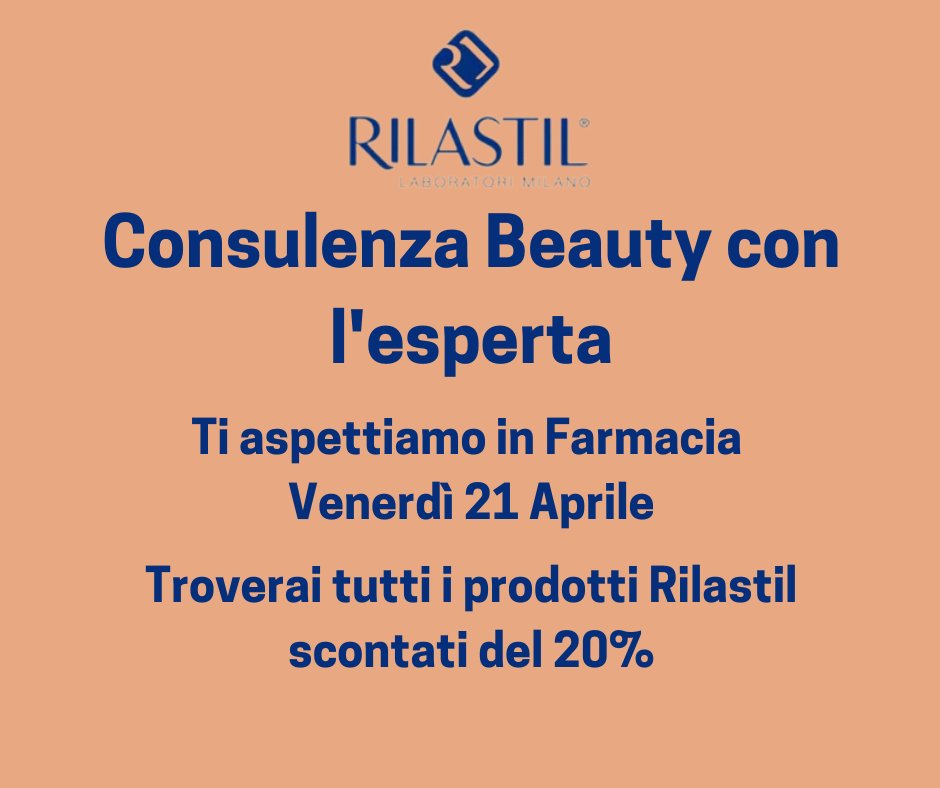 Ti aspettiamo in Farmacia per approfittare dello sconto del 20% su beauty e solari💄🌞
