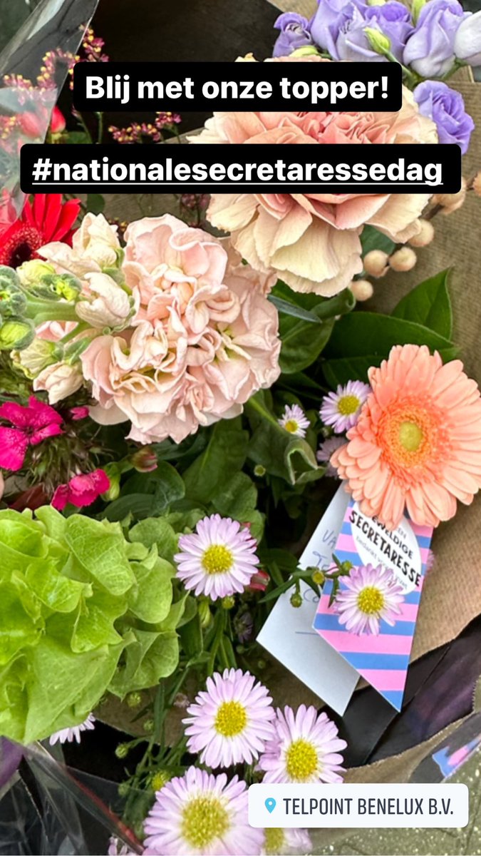 Vandaag is het #nationalesecretaressedag