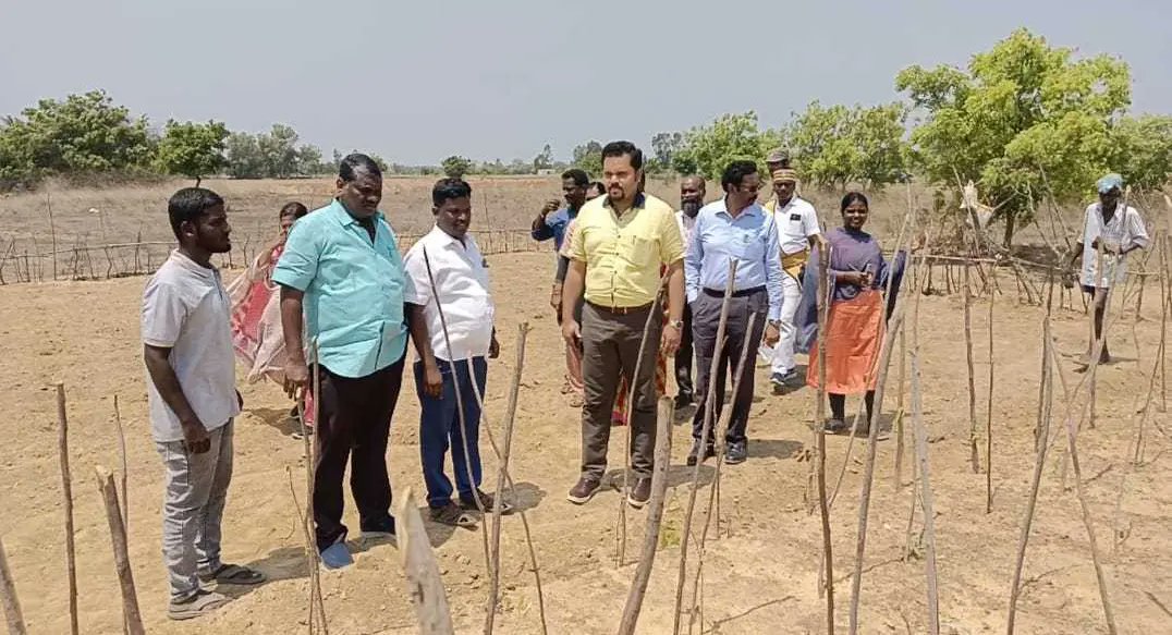 Thuvakkam's tweet photo. Thiru. Rahul Nath, IAS, @Chengalpattu01 Collector had recently visited Paiyanur urban forest and supported the expansion of the project further.
#Thuvakkam is glad to strengthen government relations in creating much more #sustainable impact.
#GovernmentRelation #SDG13 https://t.co/tr8pYLx86a