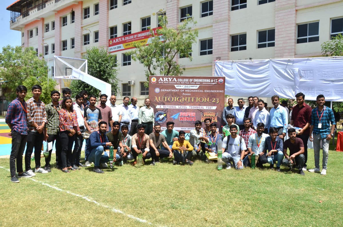 aryacolleges's tweet image. Few Glimpses of 𝐖𝐚𝐭𝐞𝐫 𝐑𝐨𝐜𝐤𝐞𝐭 Challenge in 𝐀𝐮𝐭𝐨𝐢𝐠𝐧𝐢𝐭𝐢𝐨𝐧-𝟐𝟎𝟐𝟑, 𝐀 𝐍𝐚𝐭𝐢𝐨𝐧𝐚𝐥 𝐋𝐞𝐯𝐞𝐥 𝐓𝐞𝐜𝐡 𝐅𝐞𝐬𝐭.
#Autoignition #Autoignition2023 #NationalLevelTechFest #TechFest #Collegefest #Fest #Dance #Music  #WaterRocket #AutomecQuizzle #AryaCollege
