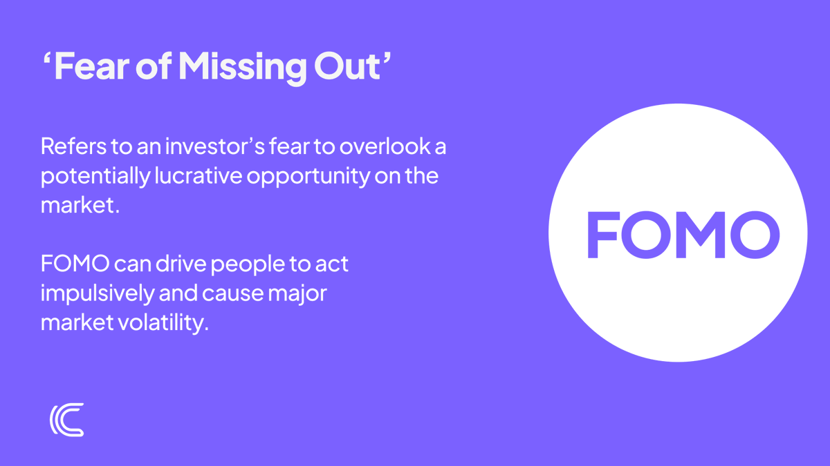 CoinMetro's tweet photo. FOMO means... https://t.co/LkAl5UOcmg