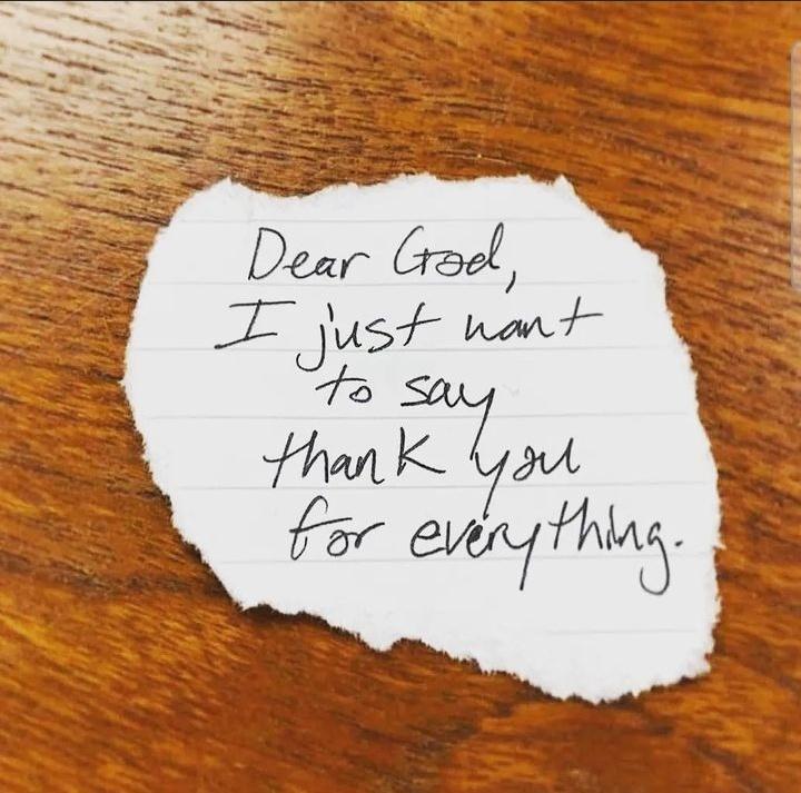 Anyone thankful to God today?