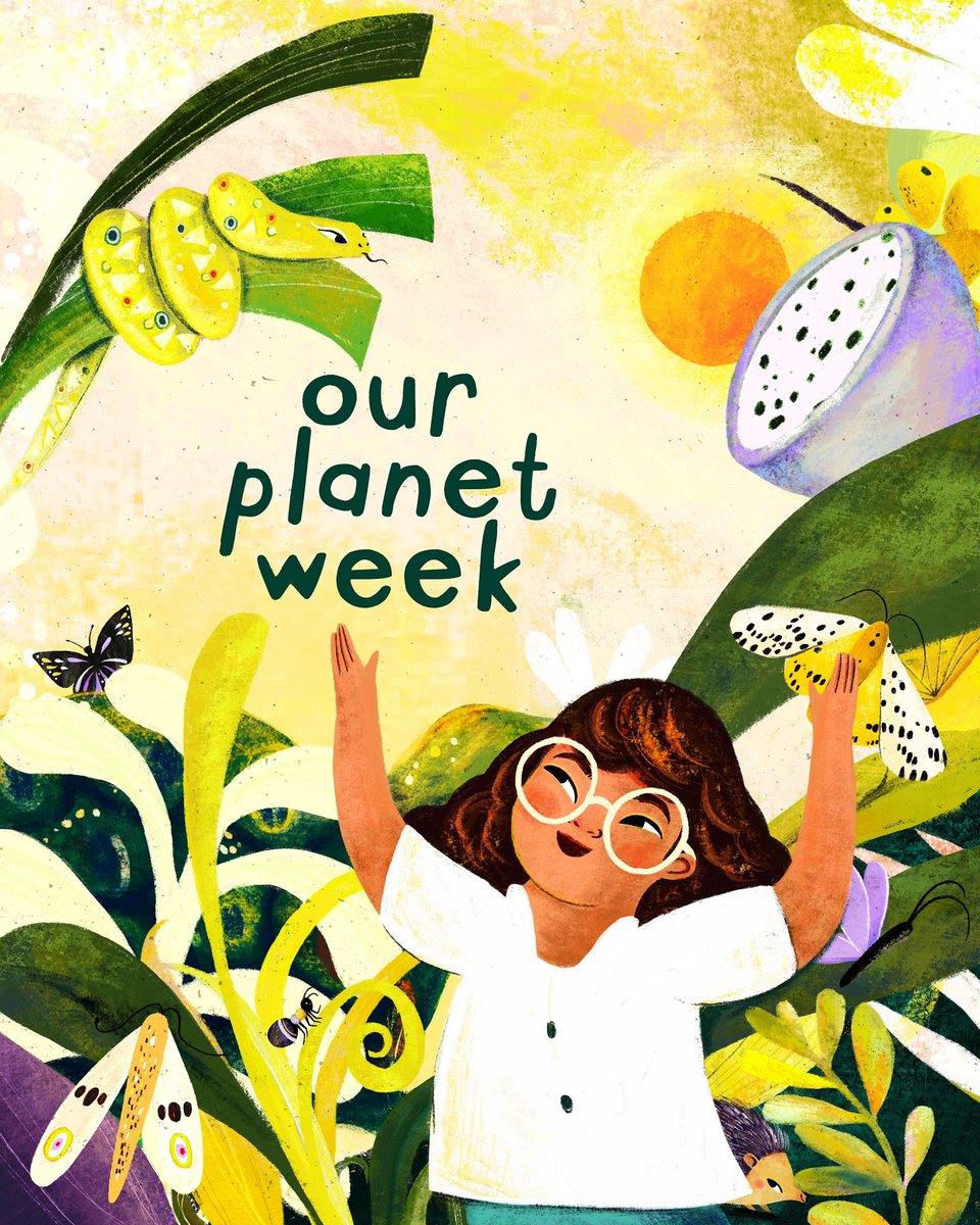 I‘m joining #ourplanetweek - starting Saturday ☀️ Who else? 
#earthday #picturebooks