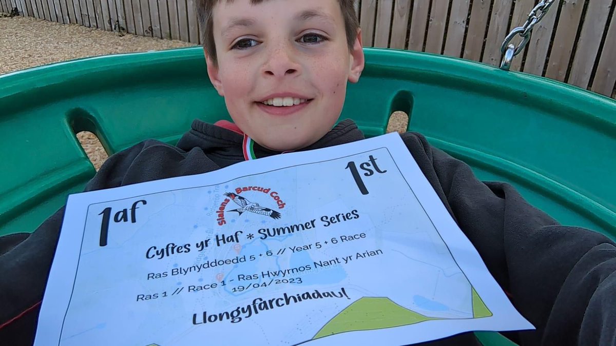 Llongyfarchiadau enfawr i Leighton a wnaeth gystadlu yn ras rhedeg Nant yr Arian. Daeth yn gyntaf i blant blwyddyn 5 a 6! #FanaCH
