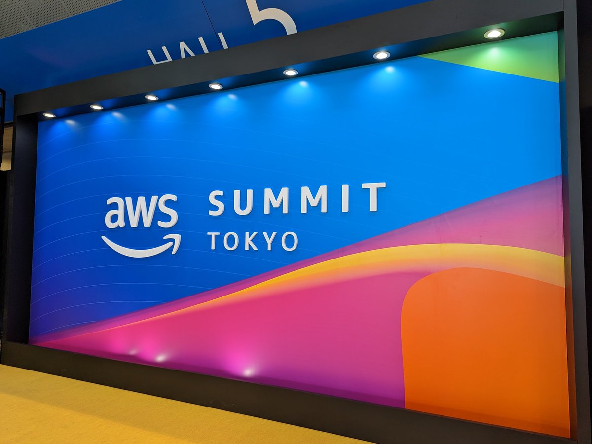 Kappa_00's tweet image. #awssummit2023 わず