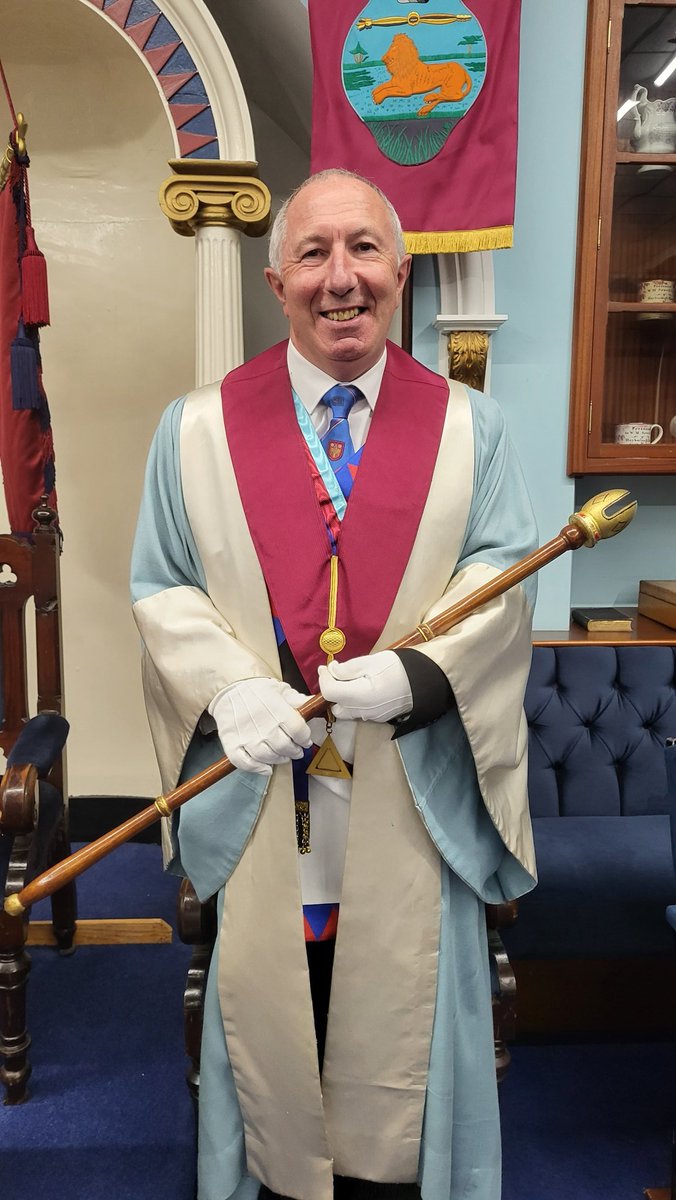 We had a great night at our Installation last night. Congratulations the three Principles and all of the officers invested. We were delighted to welcome the Provincial Grand Third Principle to our Convocation