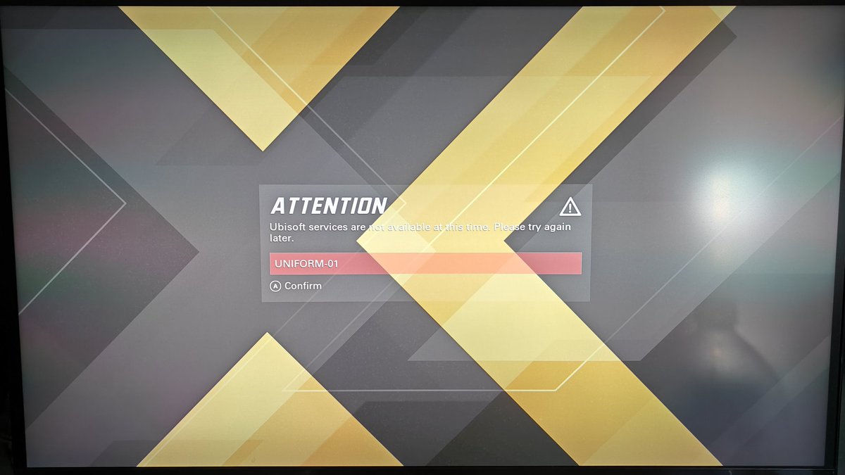 Rendah77's tweet photo. @PlayXDefiant I am on the Xbox Series x and i get this 
Cant get in and play https://t.co/wVwCgMgN71