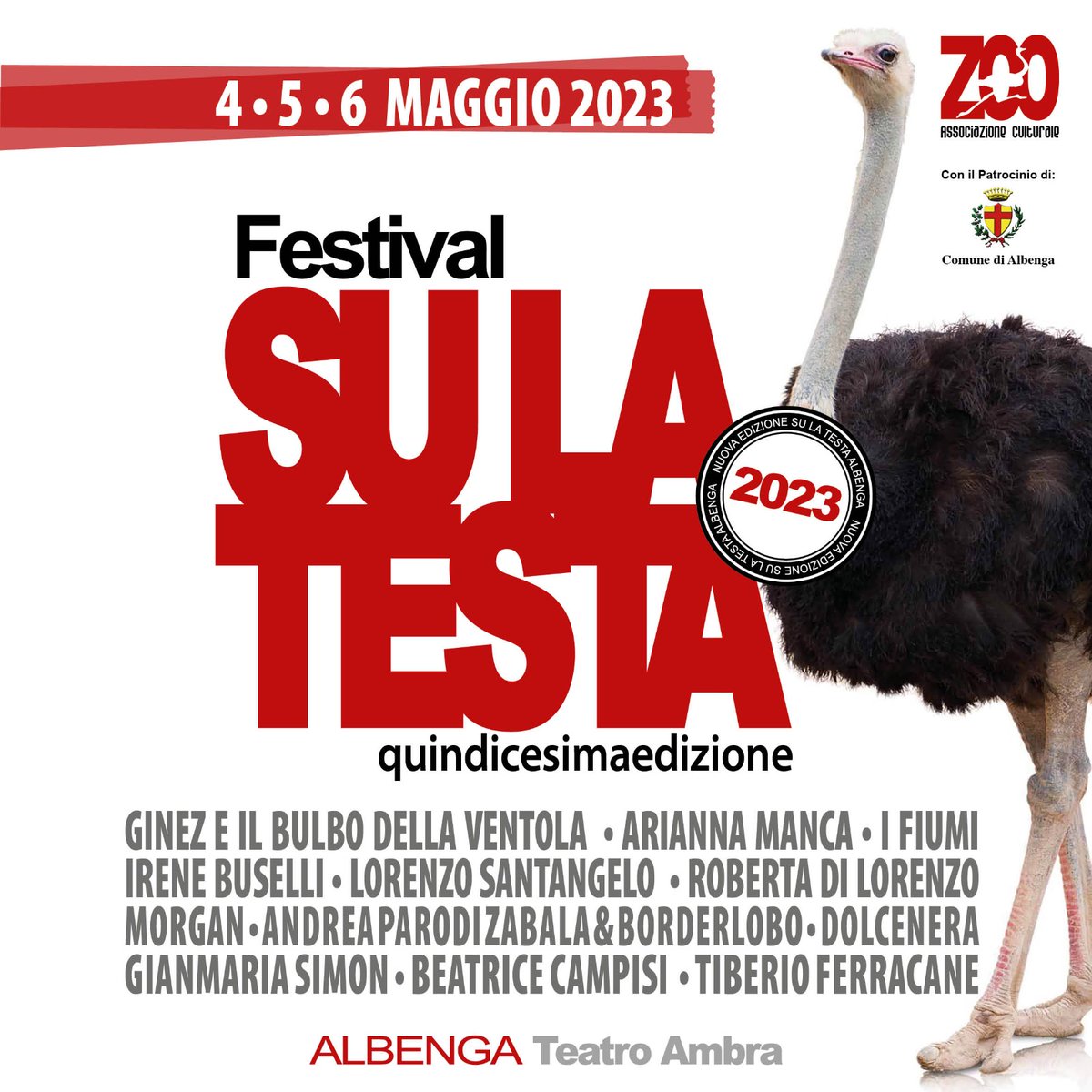 Ci siamo quasiii
#Albenga #LiveMusic #4maggio #cantautori #liguria #zoo <a href="/L_altoparlante/">l'altoparlante</a> <a href="/il_cala/">il Cala</a> <a href="/ivgit/">Il Vostro Giornale</a> <a href="/AlbengaCorsara/">AlbengaCorsara News</a> <a href="/savonanews/">savonanews.it</a> <a href="/TgrRaiLiguria/">Tgr Rai Liguria</a>