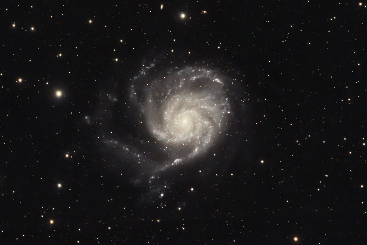 jonpither's tweet image. Galaxy Season time! Finally had a clear night for M101, the Pinwheel Galaxy! #astrobackyard #astronomy #astrophotography