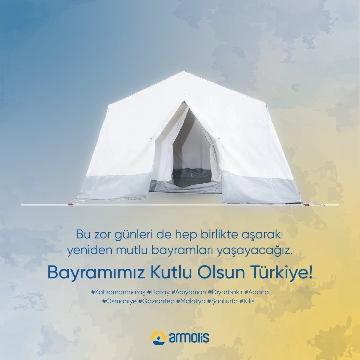 Bu zor günleri de hep birlikte aşarak yeniden mutlu bayramları yaşayacağız. Bayramınız kutlu olsun Türkiye.
#ramazan #şeker #bayram
#Kahramanmaraş #Hatay #Adıyaman #Diyarbakir #Adana #Osmaniye #Gaziantep #Malatya #Şanlıurfa #Kilis