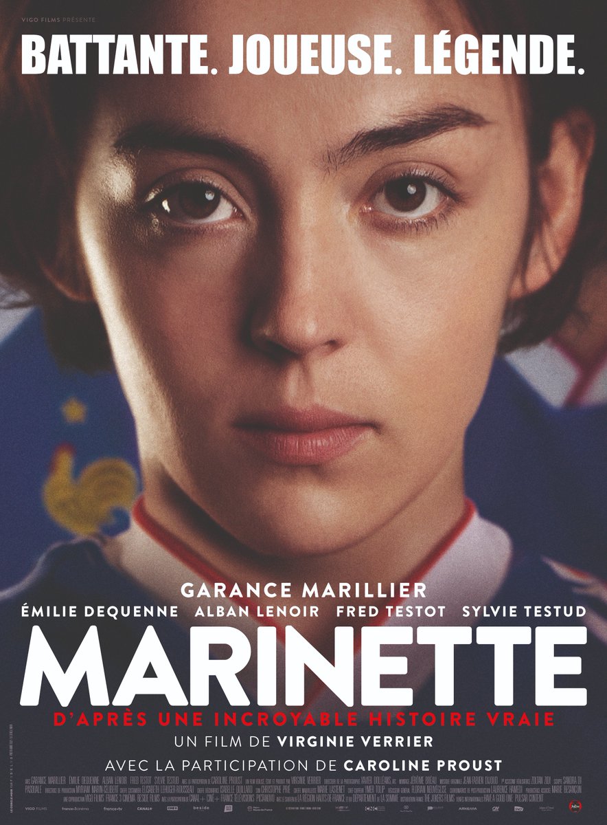 "Marinette", en salles le 7 juin, un film de <a href="/virg_verrier/">Virginie Verrier</a>

Voici l'affiche officielle (et hâte que vous le voyiez) ⚽️
