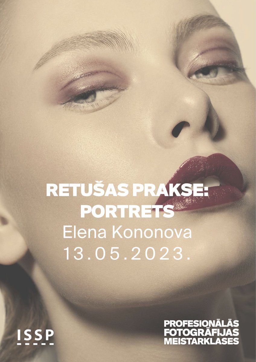 Maijā notiks divas retušai veltītas meistarklases, ko vadīs pieredzējusi fotogrāfe un retušas speciāliste Elena Kononova. Vairāk info: ej.uz/gzgu