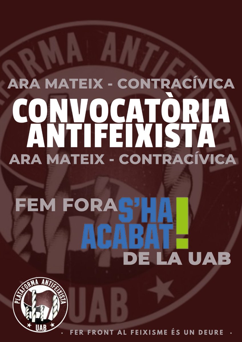 Antifeixistes UAB tweet media
