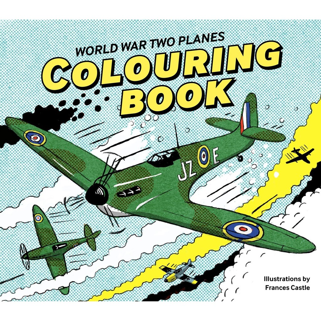'World War Two Planes Colouring Book' for the @imperialwarmuseums I spent a lot of time last year on this, happy to see it published today! instagr.am/p/CrQR_LxsUci/