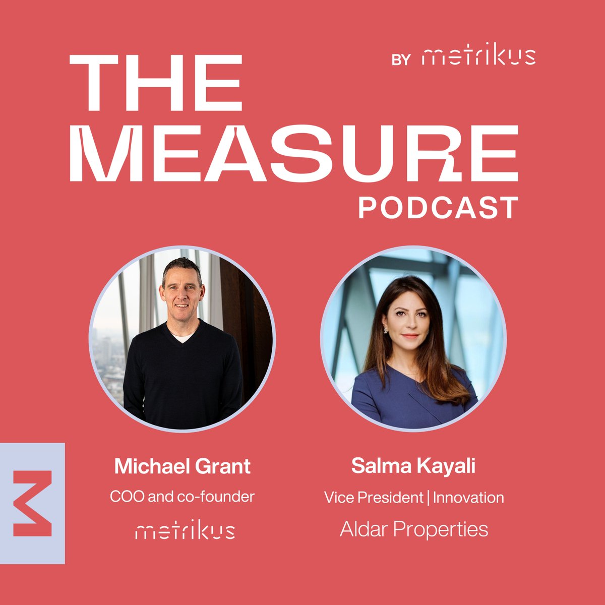 How can you measure the success of a smart building project? 📏

This week on #TheMeasurePodcast, <a href="/mickgrant26/">Michael Grant</a> is joined by Salma Kayali, Vice President at <a href="/AldarTweets/">AldarTweets</a>.

Listen here: podcasts.apple.com/gb/podcast/the…