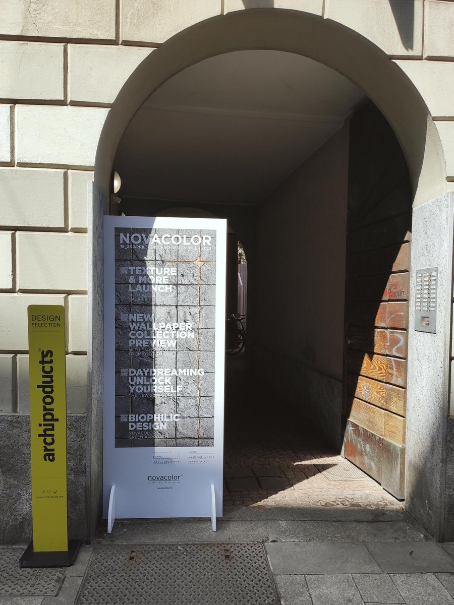 🗓️FuoriSalone 2023
📍Brera Design District
#designweek #showroom #Milan 

Find out more here: en.novacolor.it/texture-and-mo…