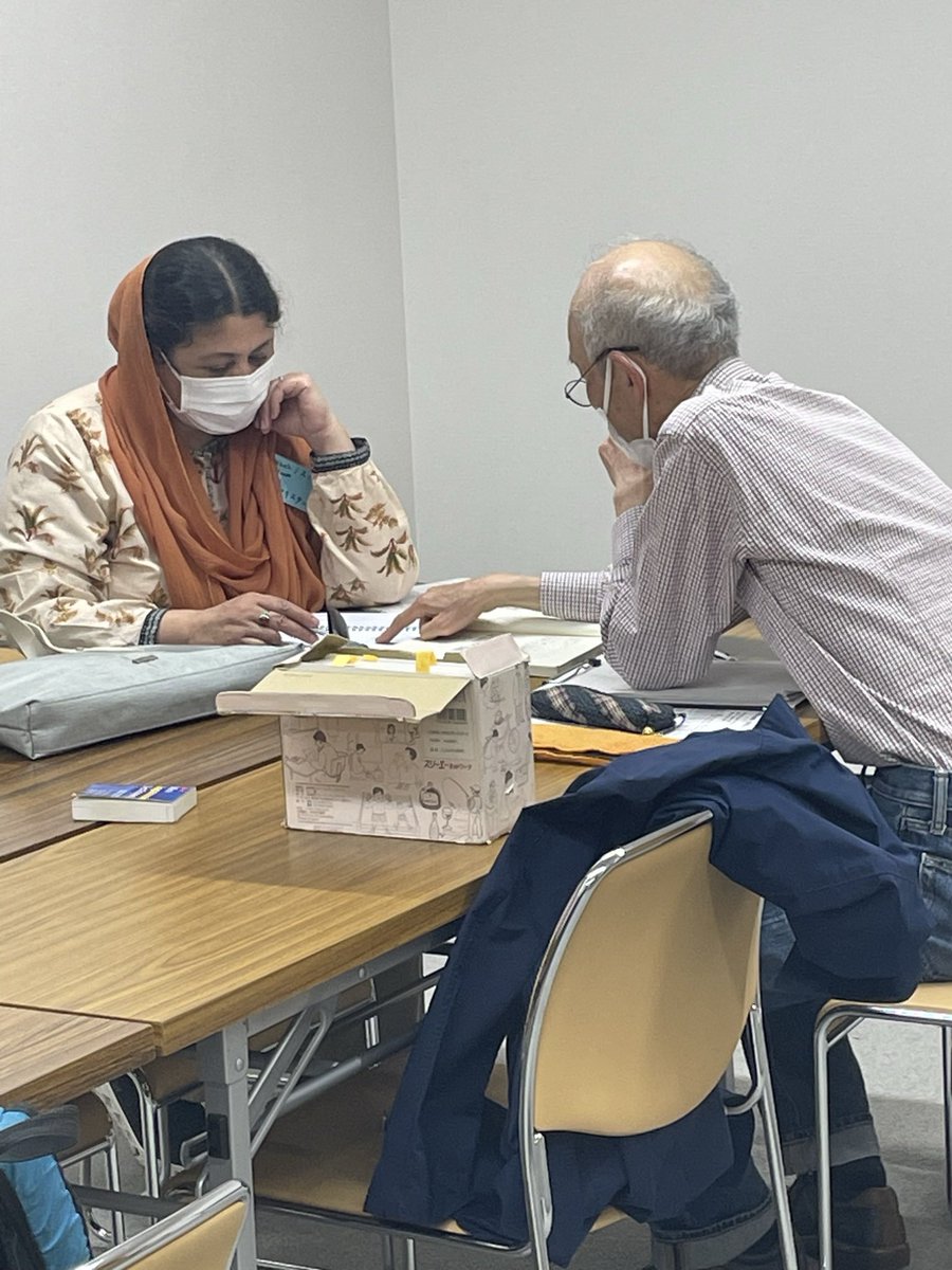 0Rboi9j71223577's tweet photo. 4月19日の日本語教室の様子です
#japanese #日本語 #ボランティア #Japan #learning #にほんご #岩槻 #さいたま市 #Japaneseselfstudy #workinginjapan #japaneselessons #日本語勉強 #learningnihongo #Japnesegrammar #Japanlife #岩槻区 #さいたま市岩槻区 #埼玉 https://t.co/z8Cz8imxcl