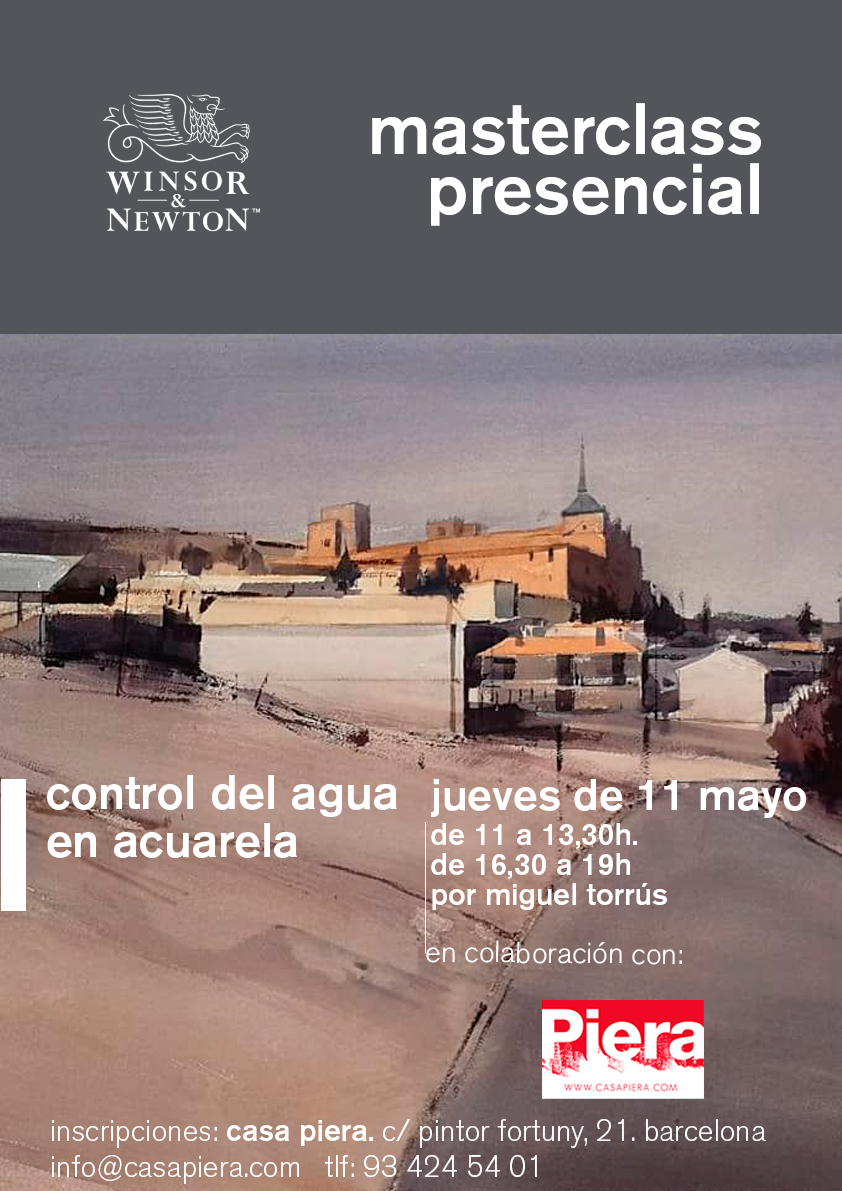 🥳¡NUEVA MASTERCLASS PRESENCIAL Y GRATUITA!
Apúntate ya y aprende a pintar como unx verdaderx artista de la acuarela.🎨