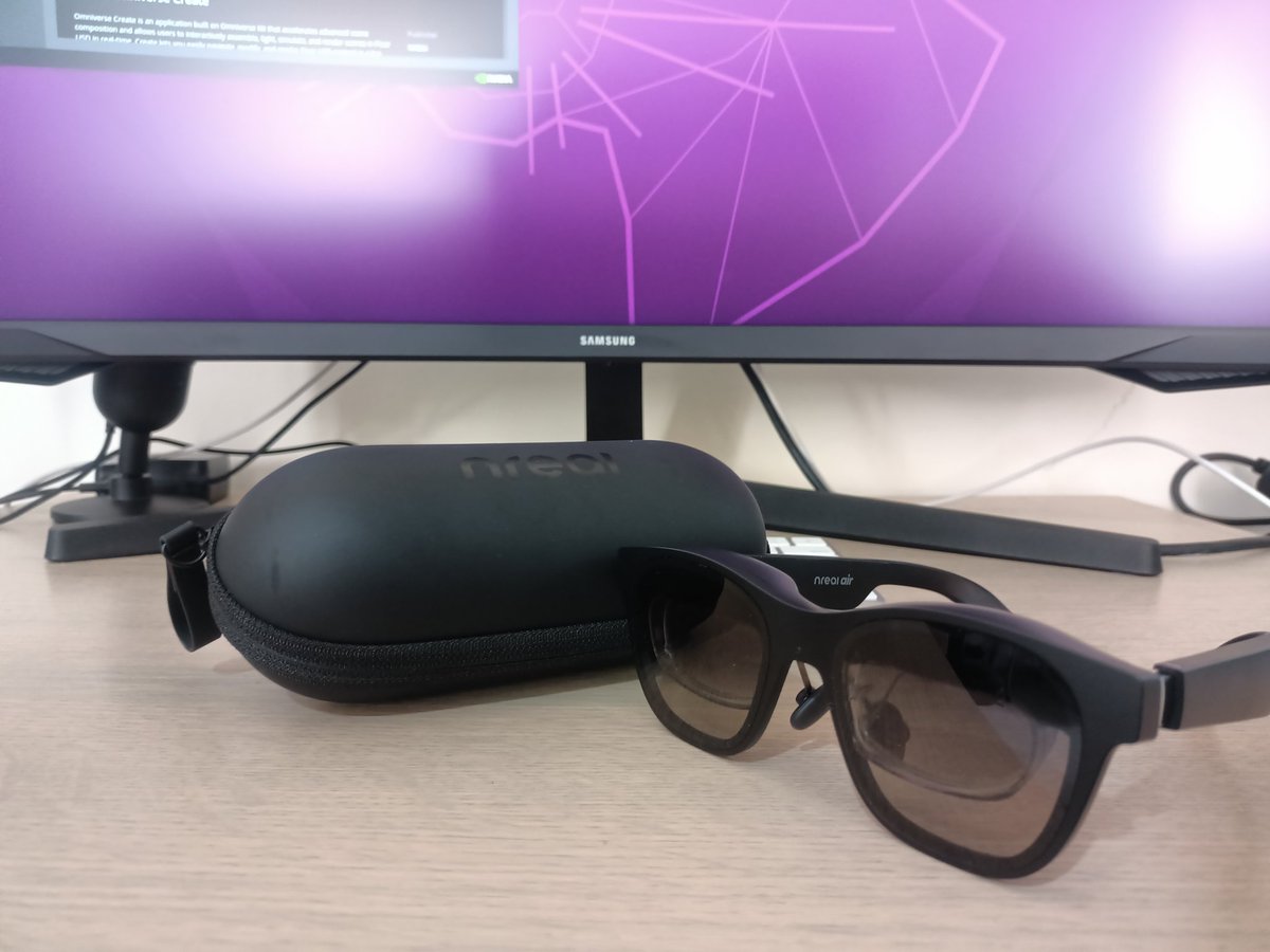 Just got my hands on some <a href="/Nreal/">Nreal</a> AR glasses.
Excited to put its capabilities to test and explore the possibilites of building some cool apps over the next week.

#AR #VR