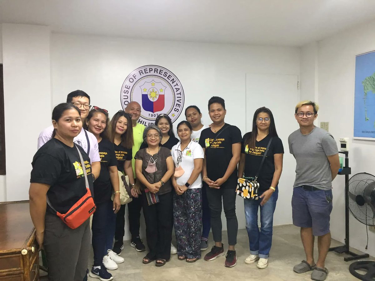 ARCSEA_Advocate's tweet photo. Thank you Hon. Representative Dino Tanjuatco, 2nd District of Rizal for welcoming us to your office. We look forward to working with you in advancing the rights and welfare of children, especially in your district.

Maraming salamat po!

#parasabata https://t.co/Sjzbuop0gr