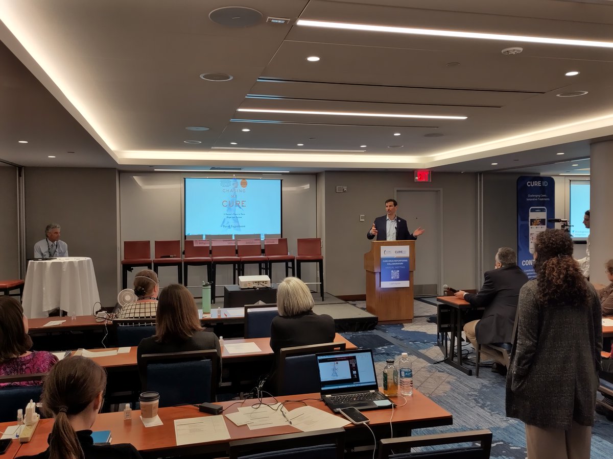 Great to hear <a href="/DavidFajgenbaum/">David Fajgenbaum, MD</a>'s journey from #RareDisease patient to innovator in #DrugRepurposing leading <a href="/EveryCure/">Every Cure</a>. This week, <a href="/REMEDi4ALL/">REMEDi4ALL</a> is at the <a href="/CPathInstitute/">Critical Path Institute (C-Path)</a>'s Drug Repurposing event in the US. It's exciting to share best practices with global peers!
