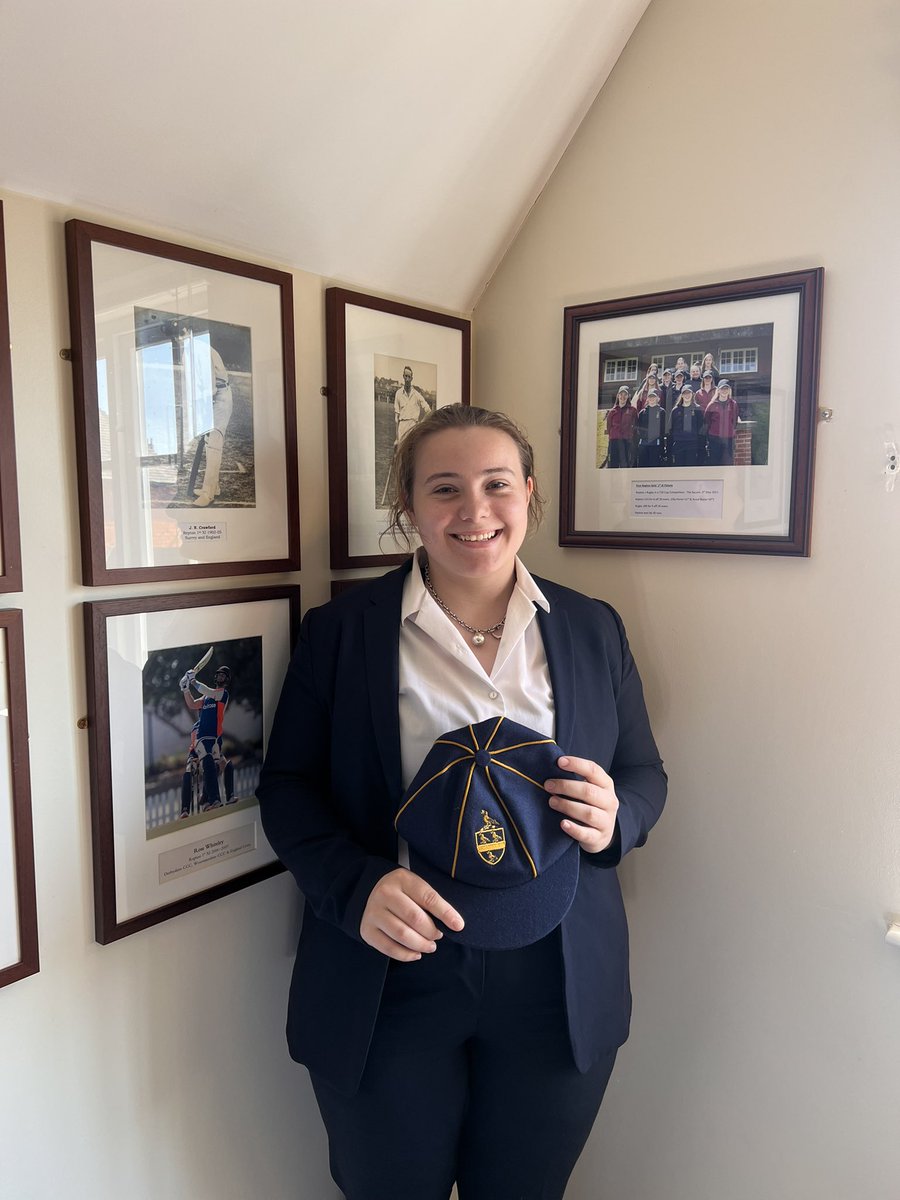 ReptonCricket's tweet photo. 1st XI Leadership Team for 2023.

Congratulations 👏🙌🏻👍🏻

Captain - Ella Porter 
Vice Captain - Olivia Kibler 
Senior Players - Effie Bowley &amp; Katie Butler 

We wish you the best of luck for the season and know you will lead the team with great pride. 

#WeAreRepton 🔵🟡🏏 https://t.co/OLFWvOGNBq