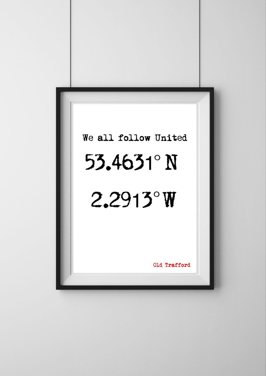 Maccatheartist's tweet photo. Stadium coordinates print.
I can customise these to any stadium, any sport and any text above.
Perfect for man caves, games rooms etc
Like/follow/share, hit the link if you’re interested.
https://t.co/56P8B9AOB0
#football #Rugby #Sport #prints #wallart #artwork https://t.co/D45KsHubLE