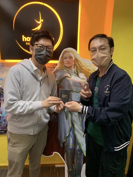 Homerunfab's tweet photo. 8/4 Skirmish Season 6 successfully concluded, congratulations to Eric Chu for achieving victory!
#fabtcg #fabhk #skirmish https://t.co/l8fWUdNArk