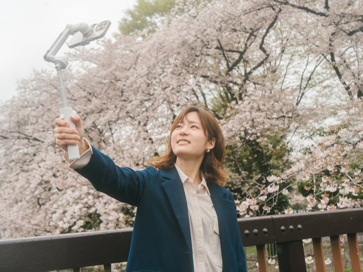 Insta360Japan's tweet image. 桜🌸 x スマホジンバルFlow🤳

コンパクトで持ち運びしやすい、
友達や家族との何気ない瞬間を記録✨

📷 #Insta360Flow
🎥 koto0614(IG)

#Insta360 #スマホジンバル #AI追跡搭載ジンバル