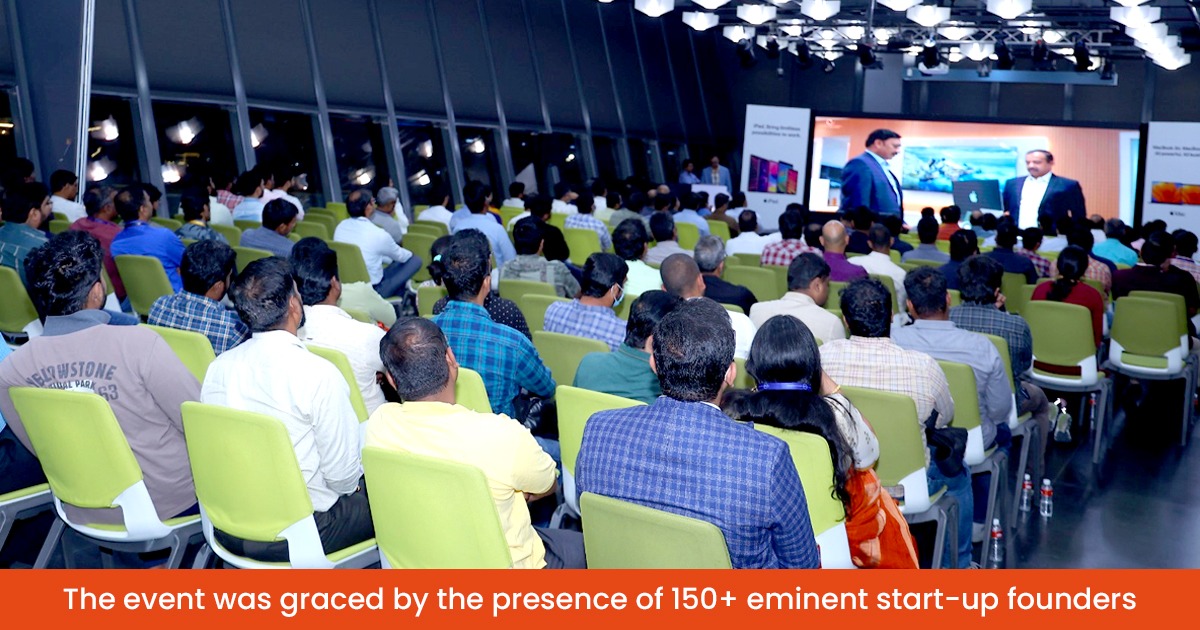 conqtech's tweet photo. Unveiled the Enterprise Experience Center for #Apple Products &amp; Technology at T-Hub, aimed at benefiting Start-ups and Enterprises by providing them with hands-on experience.

#THub #EnterpriseExperienceCenter #technology #productivity #startups #experience #thankyou #event https://t.co/KhdQ7sMigA