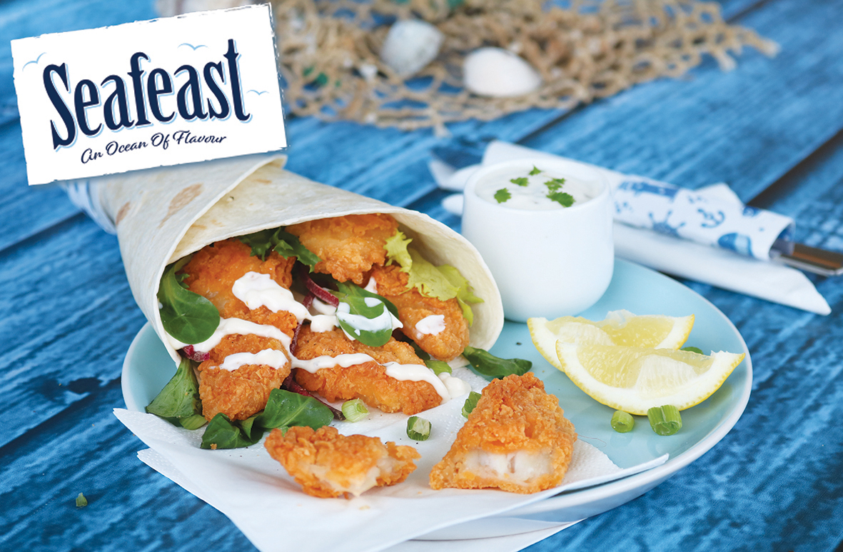 How about adding something a little different to your menu this Summer, Fish goujon wrap anyone? 

Sample at our Trade show: 
Wednesday May 17th 12-5pm
Book your tickets now:
ow.ly/1Z2z50NKsJx