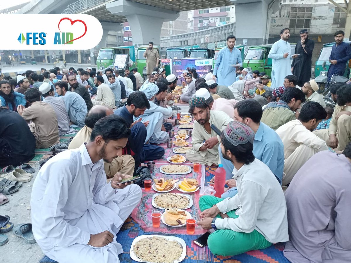 FESConsultants's tweet photo. With the grace of Almighty, FES AID successfully arranged Iftaar Dastarkhawan in Peshawar.
.
.
.
#ramadan2023 #Ramadan #ramadankareem #ramadanvibes #fes2023 #FES #pakistan #RamadanDastarkhwan #FESAID #Peshawar #ServeHumanity #humanity #iftar2023 #dastarkhwan #holymonth #blessed https://t.co/qb0Lnxc6rw