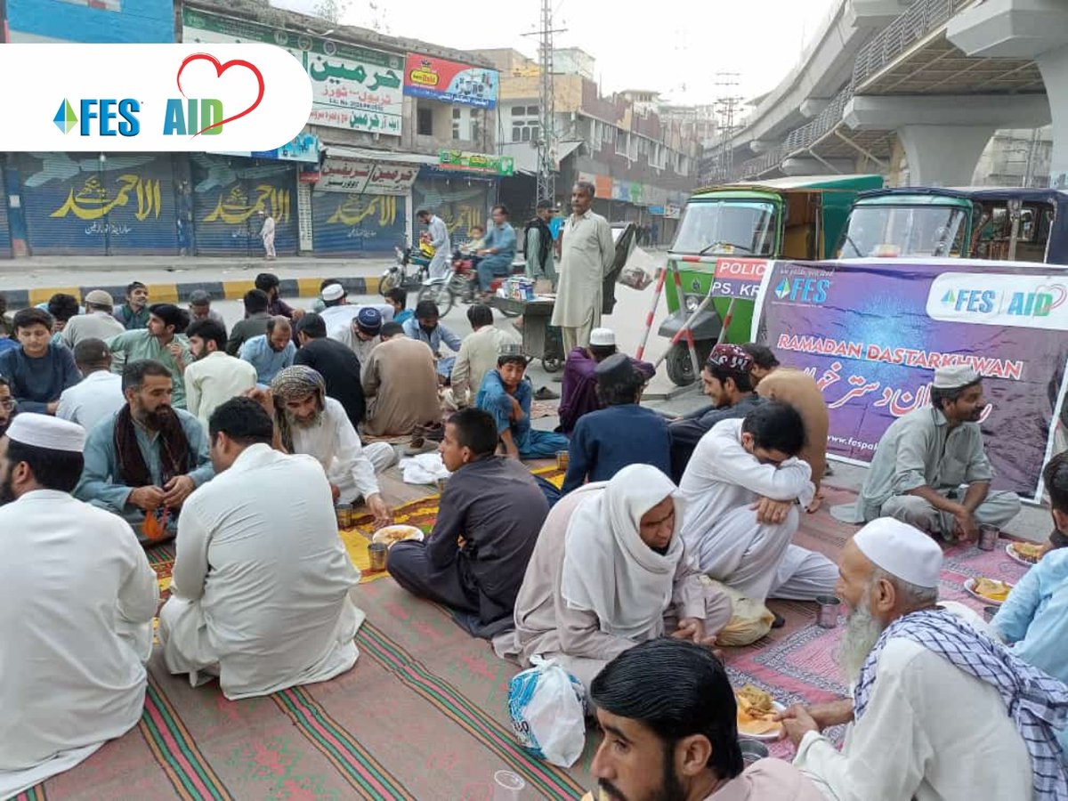FESConsultants's tweet photo. With the grace of Almighty, FES AID successfully arranged Iftaar Dastarkhawan in Peshawar.
.
.
.
#ramadan2023 #Ramadan #ramadankareem #ramadanvibes #fes2023 #FES #pakistan #RamadanDastarkhwan #FESAID #Peshawar #ServeHumanity #humanity #iftar2023 #dastarkhwan #holymonth #blessed https://t.co/qb0Lnxc6rw