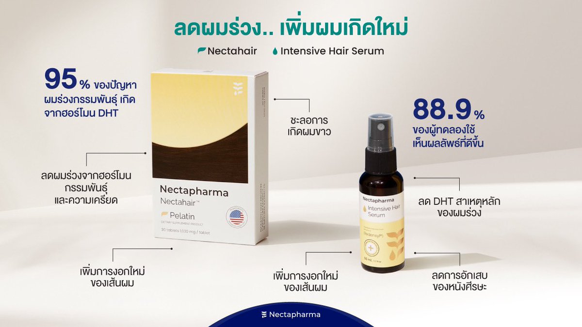 nectapharma's tweet image. 🔬Nectapharma— ผลิตภัณฑ์เพื่อสุขภาพระดับ Pharmaceutical-Grade ที่มีผลวิจัยรองรับ 📊✨ 

👨🏻‍⚕️ปรึกษารายบุคคล ฟรี!
สุขภาพดีกับ &quot;เภสัชกรออนไลน์&quot; ได้ทาง Line: @nectapharma (มี@นำหน้า) นะคะ