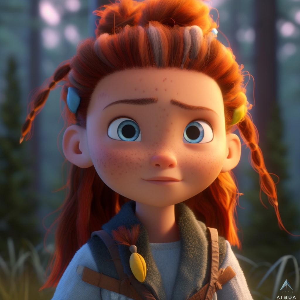anna_987654567's tweet photo. Little Aloy from Horizon generate with Midjourney 
#HorizonForbbidenWest #horizonburningshores #Aloy https://t.co/qJ0PZE96HH