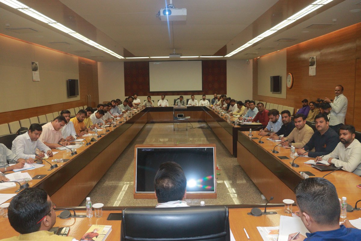 sanghaviharsh's tweet photo. Youth is the leading force behind a country's success and prosperity.

Under the able leadership of CM Shri Bhupendra Patel ji, Gujarat is ready to organise Y-20 Gujarat Samvaad (Youth 20).

Launched the Y-20 poster today and also released the number for registration. https://t.co/vw9vGO43B1
