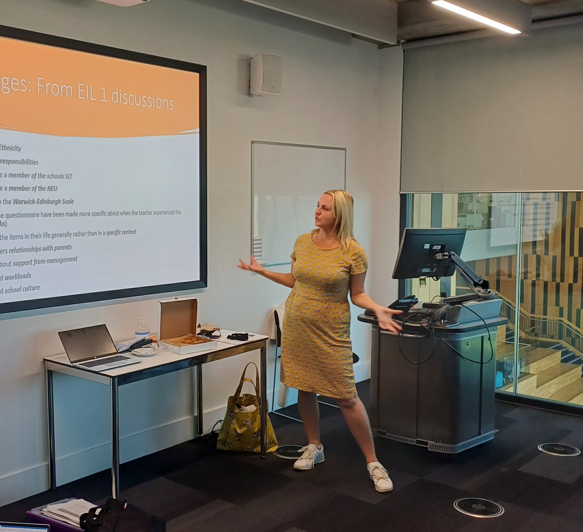 MMUResilience's tweet photo. Dr Steph Ainsworth leading the second education innovation lab exploring issues around teacher recruitment and retention with our project partners. https://t.co/yfai4yfOzi
