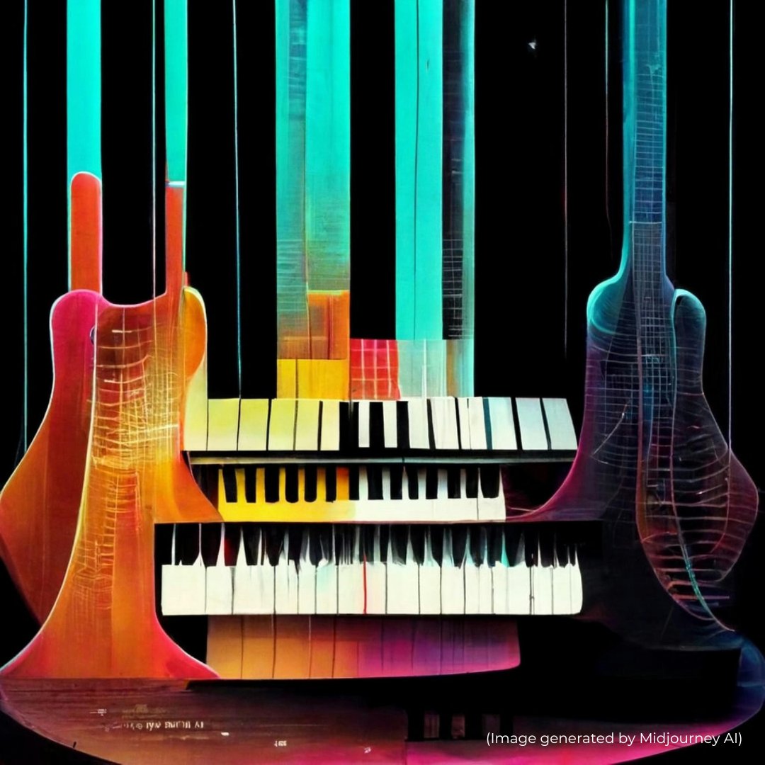 What if Artificial Intelligence (AI) algorithms could write the music that you listen to? 🎼💻

<a href="/AMresearchlab/">Applied Music Research Lab</a> presents an experiential lunchtime concert, 'Music and the Machine' at the Tung on Wed 26 April, featuring <a href="/stealingsheep/">Stealing Sheep</a> 

Book FREE tickets: bit.ly/3Al0QyN