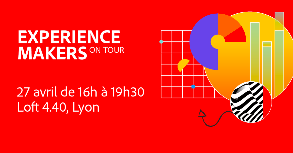 #Partenariat
Comment créer une stratégie d'expérience client durable et rentable ?
🗓Rdv le 27/04 à 16H à Lyon à l’événement Expérience Makers on Tour d’<a href="/AdobeFrance/">Adobe France</a> pour échanger sur les enjeux liés à l'expérience client.
➡️business.adobe.com/fr/events/expe…
#AdobePartner #Ecommerce
