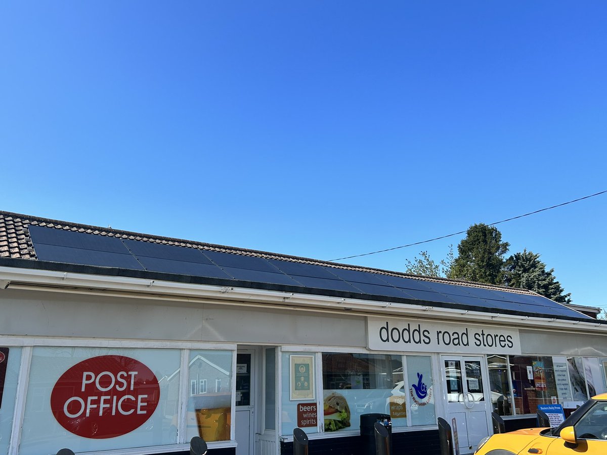 NisaSouthern's tweet image. Going green @NisaLocally new solar panels added to store yesterday, 5 year payback 💷and doing their but to save our planet. #storedevelopment
